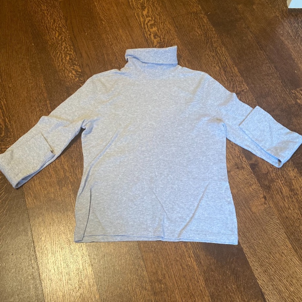 Gray Turtleneck